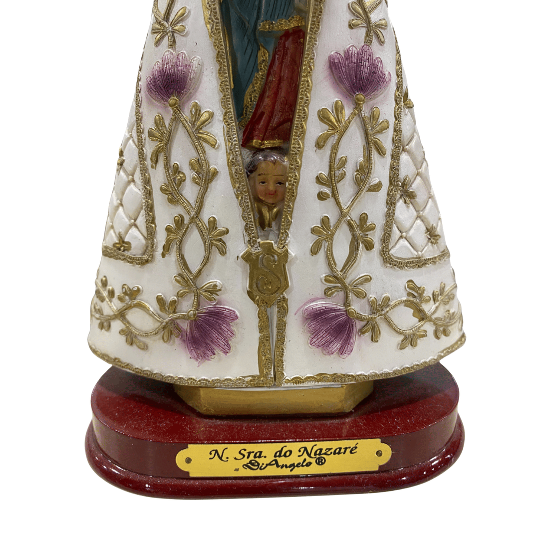 Imagem de Nossa Senhora de Nazaré de Resina 22 cm