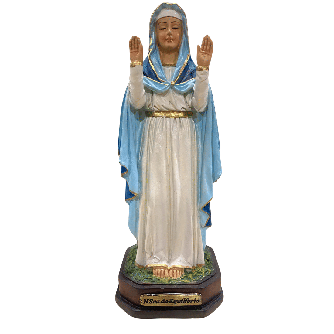 Imagem de N Sra Senhora do Equilíbrio de Resina 20 cm Imagem de N Sra Senhora do Equilíbrio de Resina 20 cm
