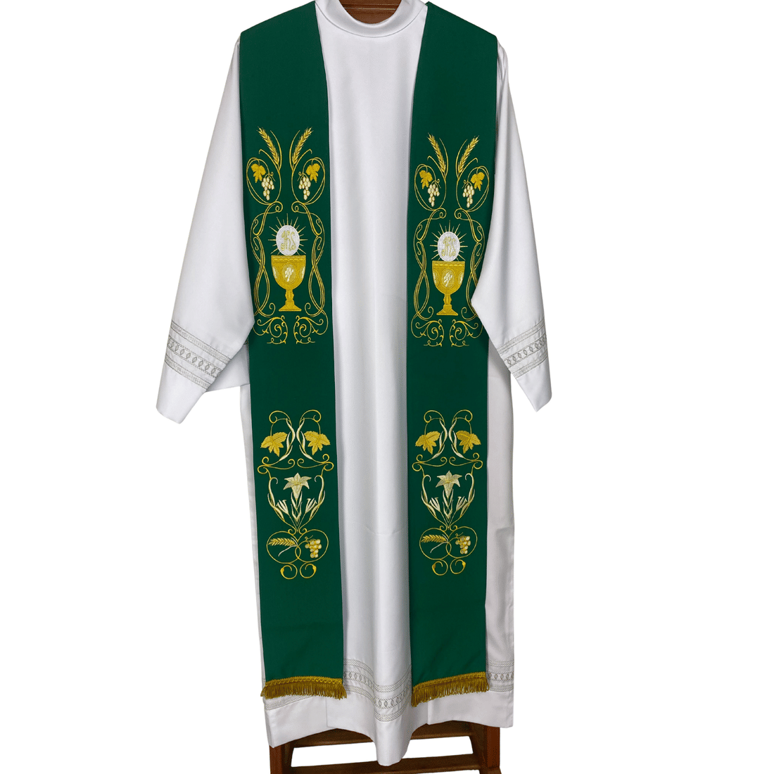 Estola Sacerdotal Bordada Tamanho M