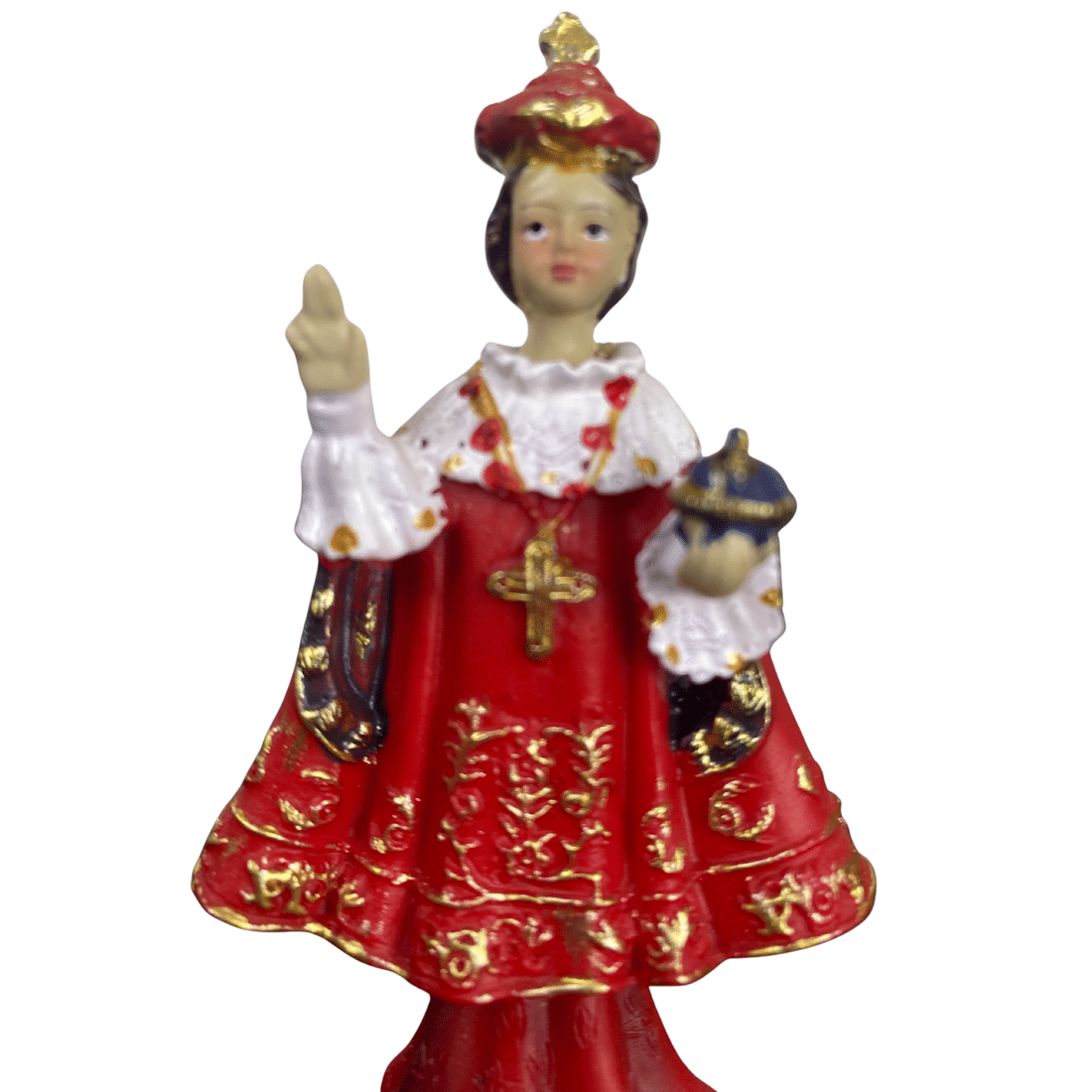 Imagem de Jesus da Praga de Resina 10cm Imagem de Jesus da Praga de Resina 10cm