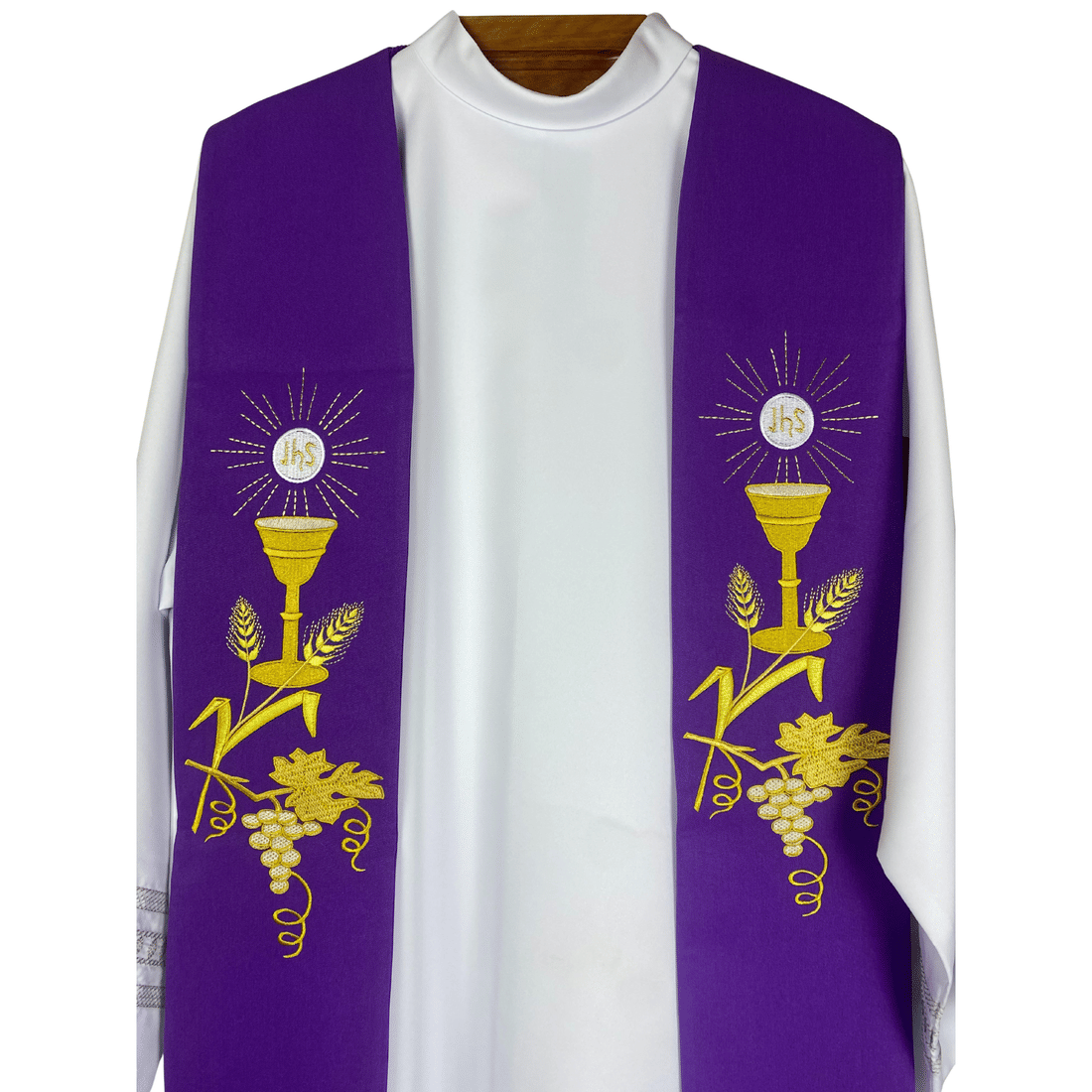 Estola Sacerdotal Bordada Tamanho M