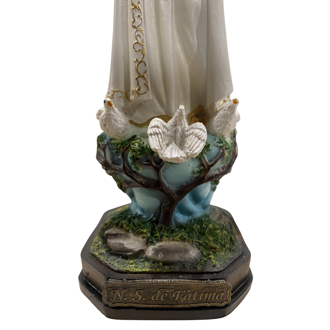 Imagem de Nossa Senhora de Fátima de Resina 30 cm Imagem de Nossa Senhora de Fátima de Resina 30 cm