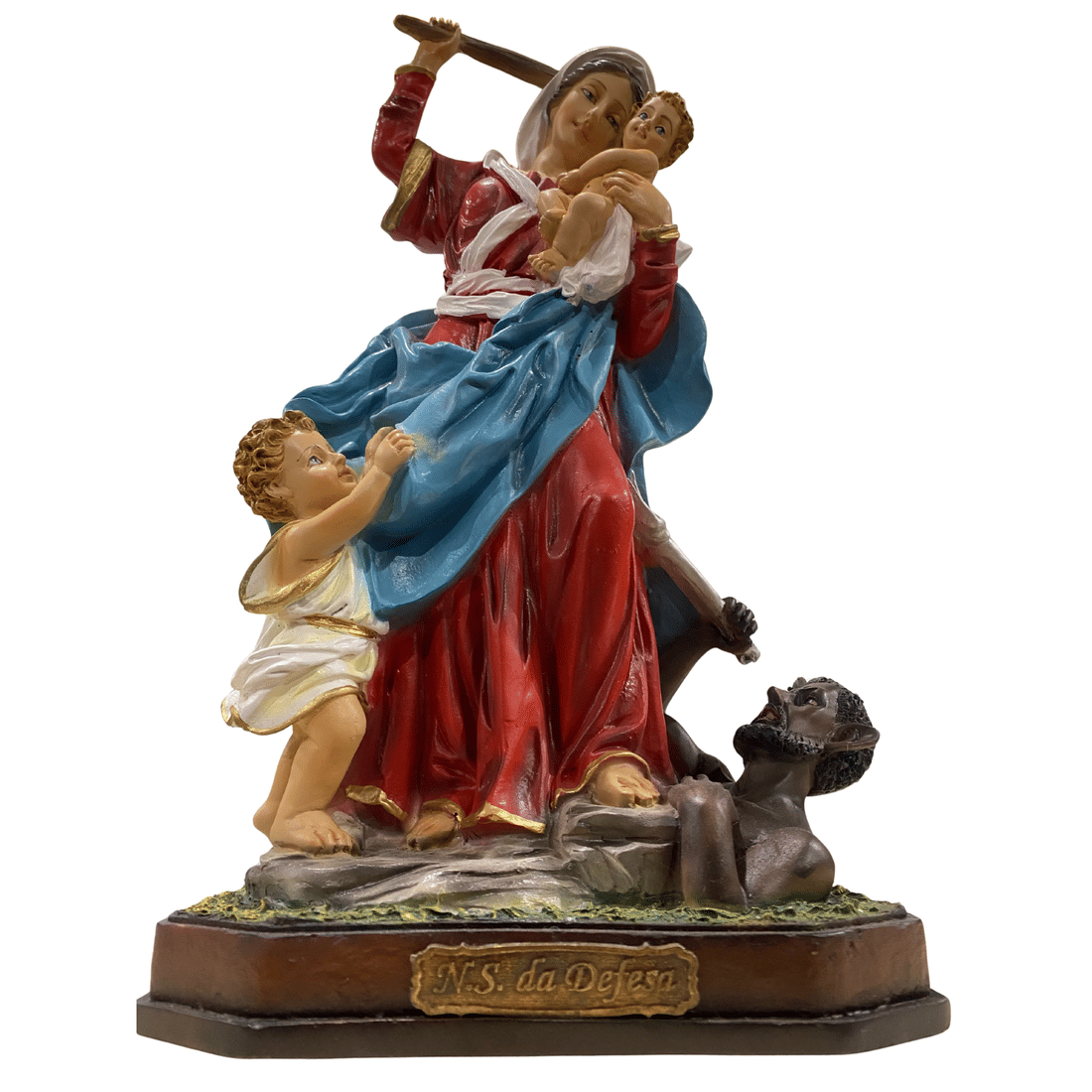 Imagem de Nossa Senhora da Defesa de Resina 31 cm