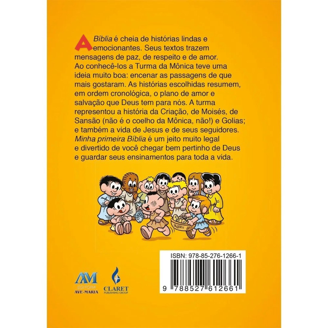 Minha Primeira Bíblia com a Turma da Mônica - Tamanho Grande