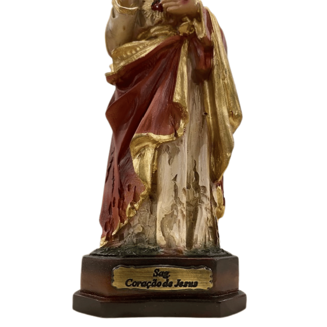 Imagem do Sagrado Coração de Jesus de Resina 24 cm