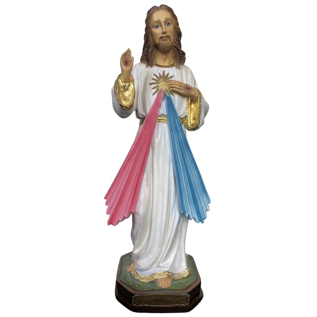 Imagem de Jesus Misericordioso de Resina 30 cm