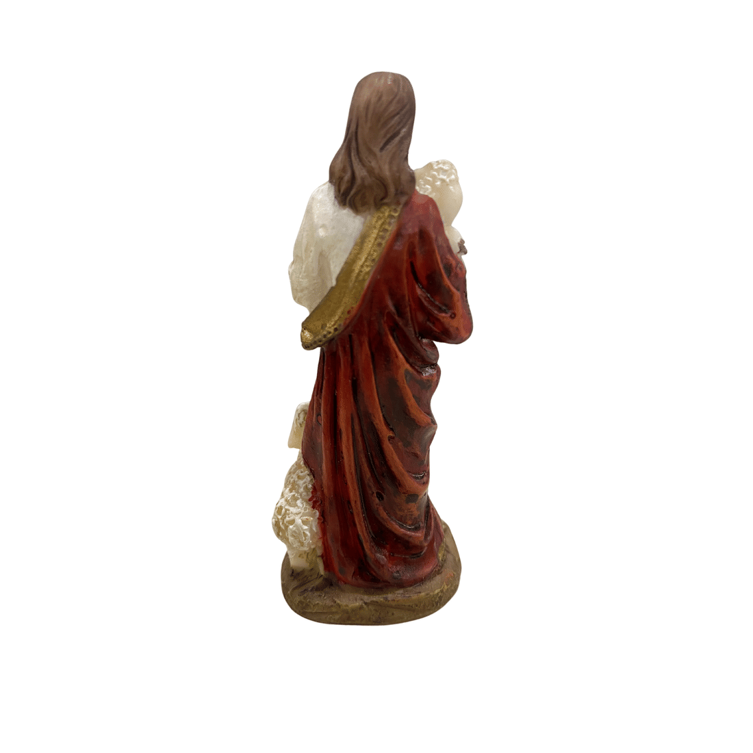 Imagem de Jesus Bom Pastor de Resina 7 cm