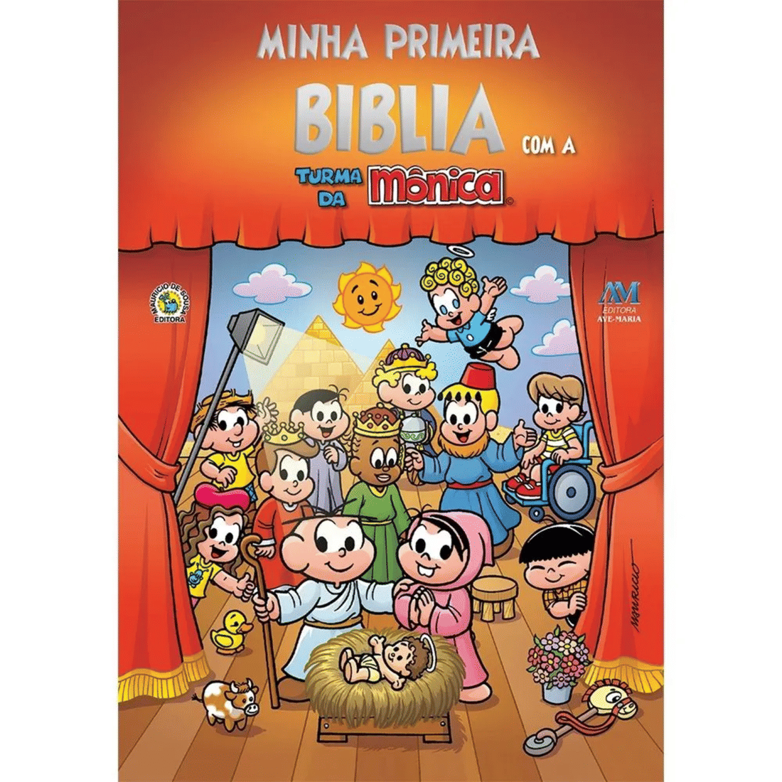 Minha Primeira Bíblia com a Turma da Mônica - Tamanho Grande