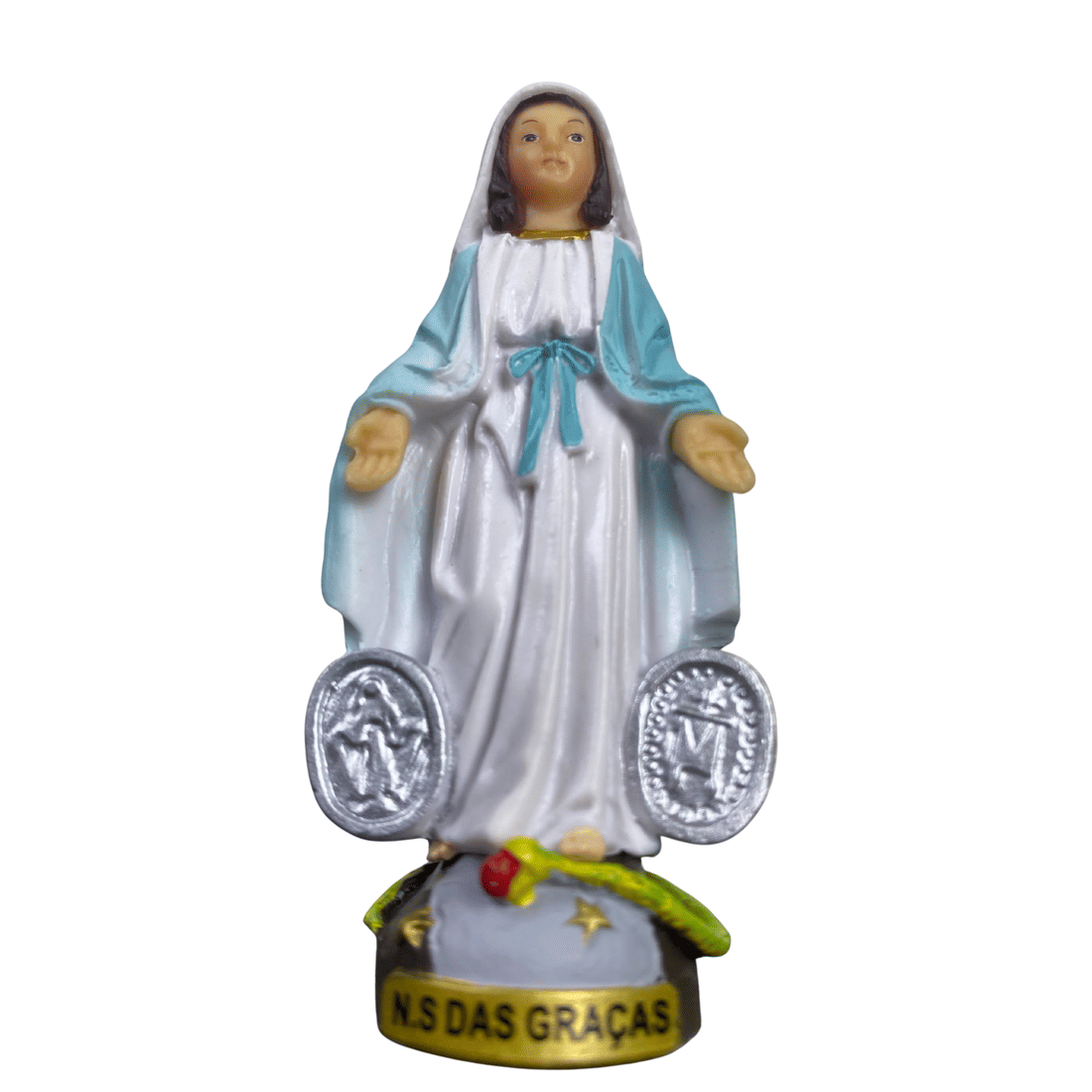 Imagem de Nossa Senhora das Graças de Resina 8 cm
