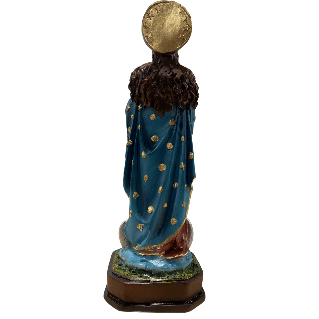 Imagem de Nossa Senhora dos Milagres de Resina 22 cm Imagem de Nossa Senhora dos Milagres de Resina 22 cm