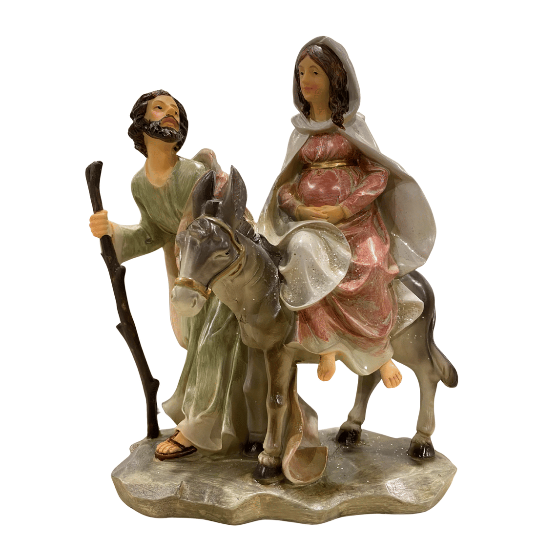 Imagem de Nossa Senhora Grávida de Resina 20 cm