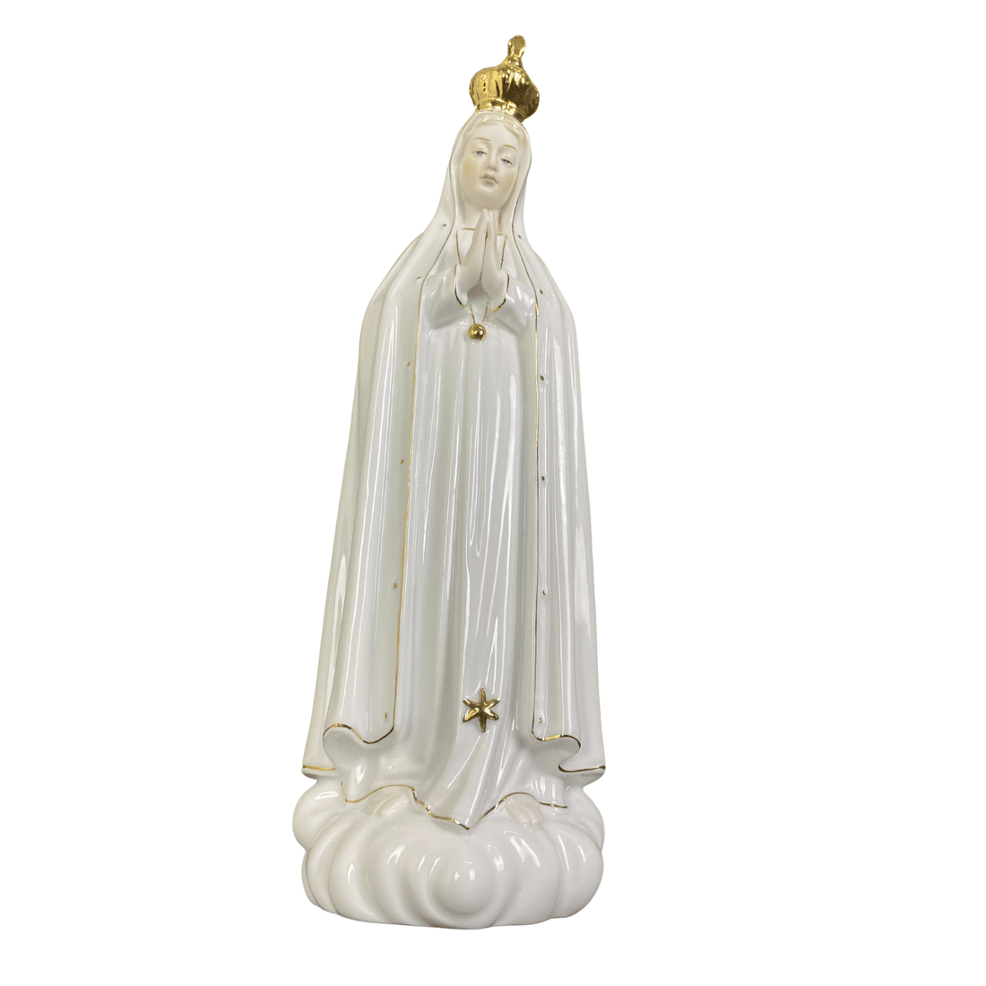 Imagem de Nossa Senhora de Fatima de Porcelana de 32 cm
