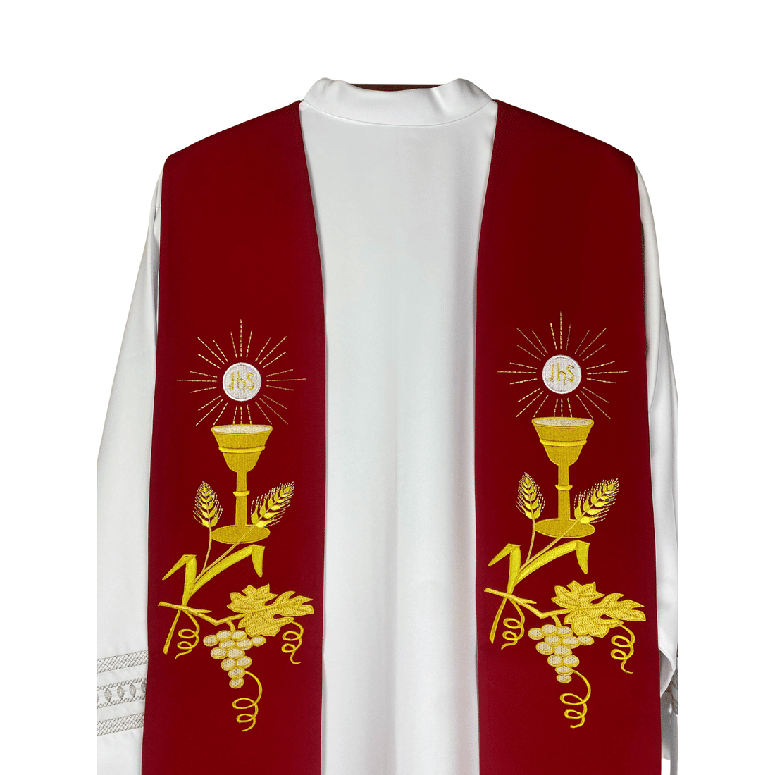 Estola Sacerdotal Bordada Tamanho M