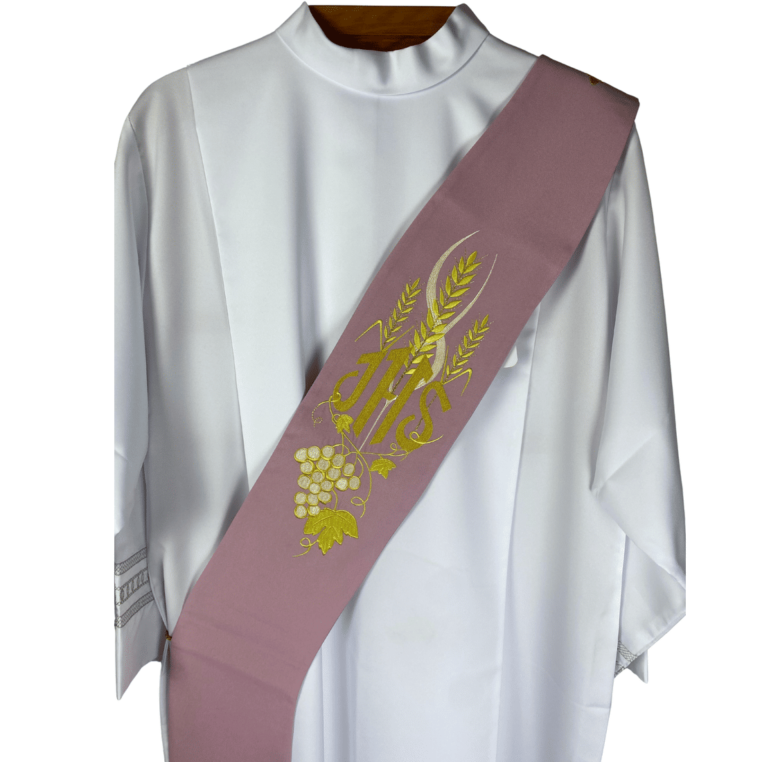 Estola Diaconal Bordada Tamanho M Estola Diaconal Bordada Tamanho M