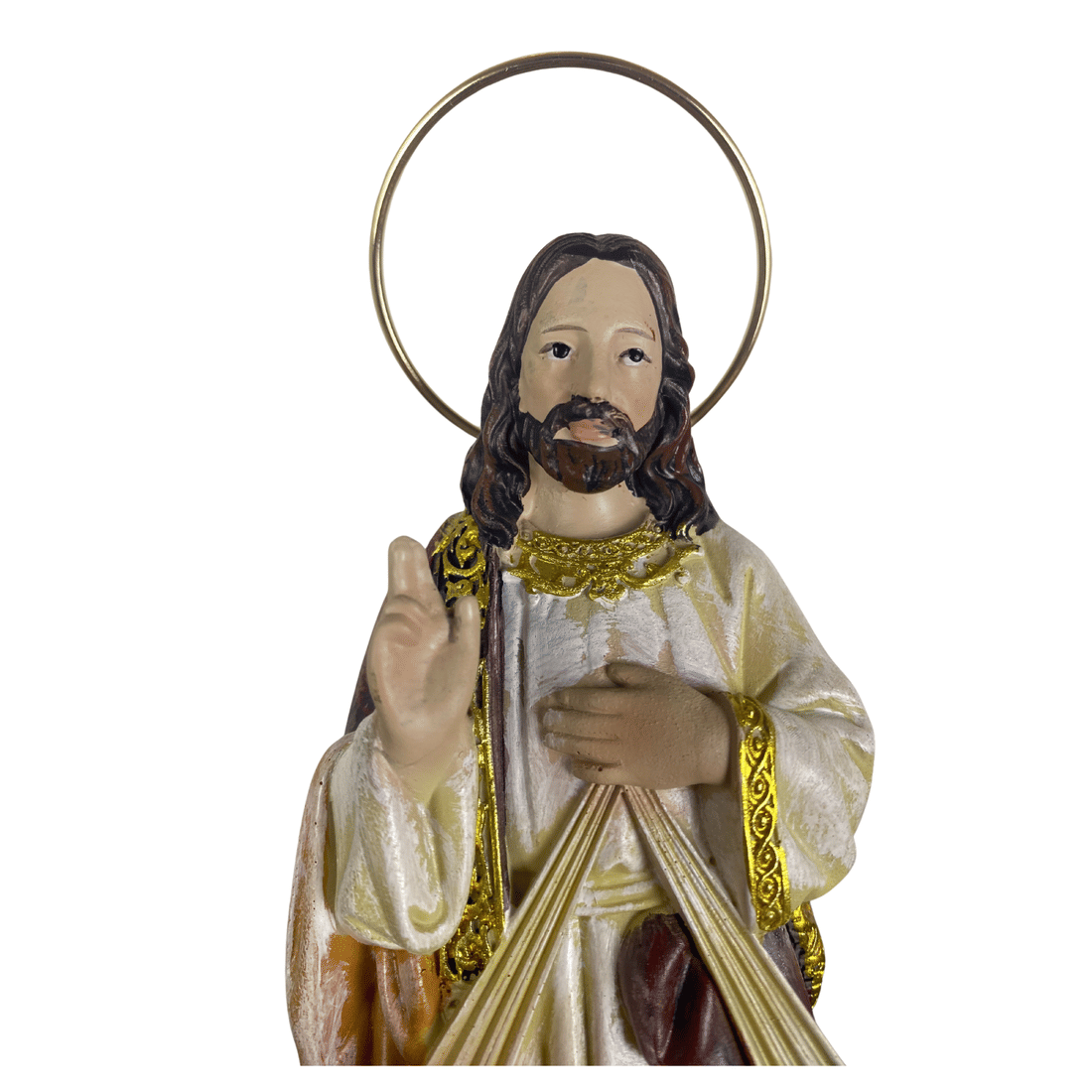 Imagem de Jesus Misericordioso de Resina 20cm