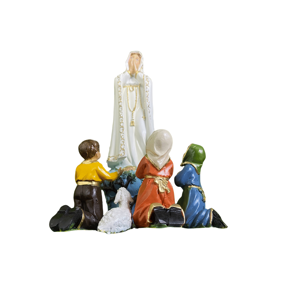 Imagem de Nossa Senhora de Fátima de Resina 35 cm