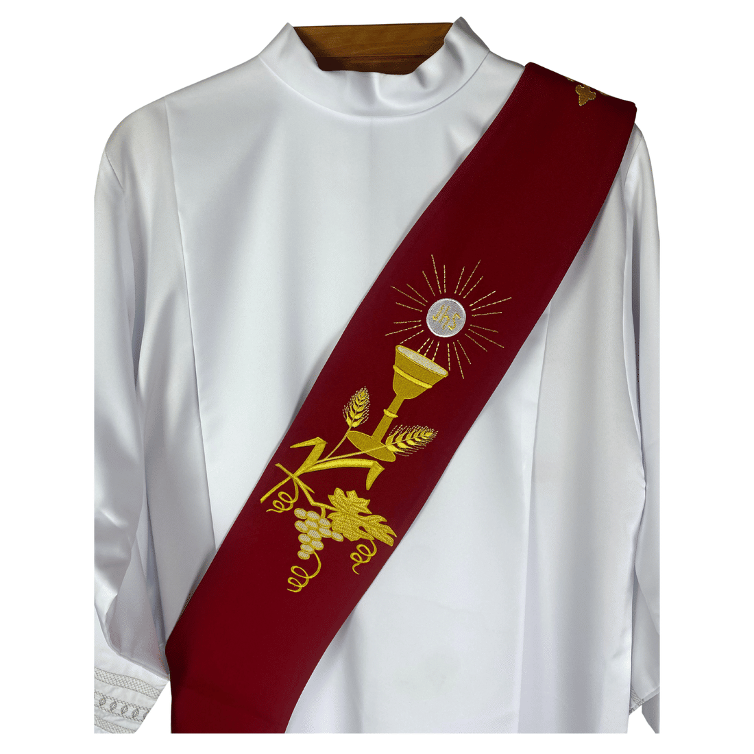 Estola Diaconal Bordada Tamanho M