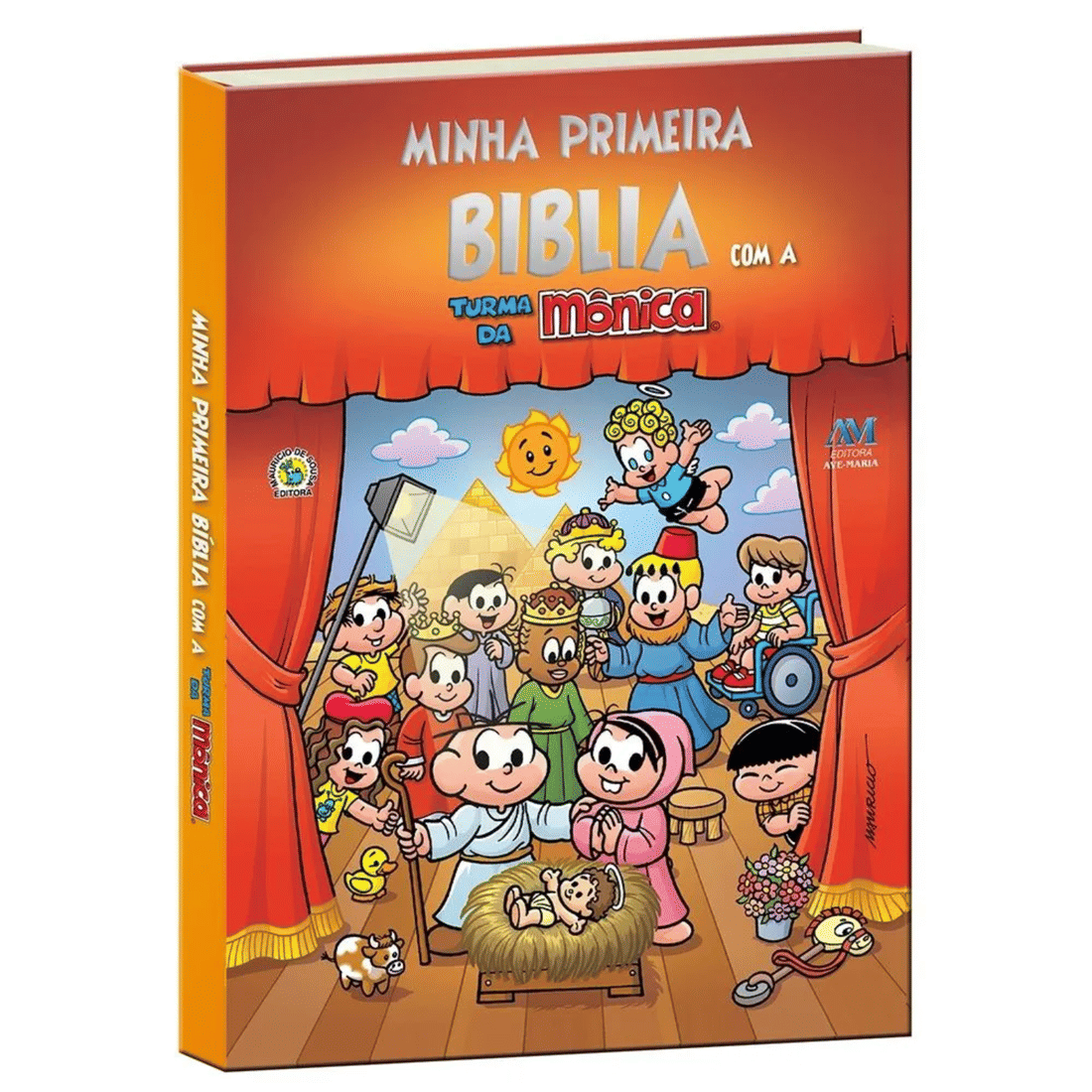 Minha Primeira Bíblia com a Turma da Mônica - Tamanho Grande