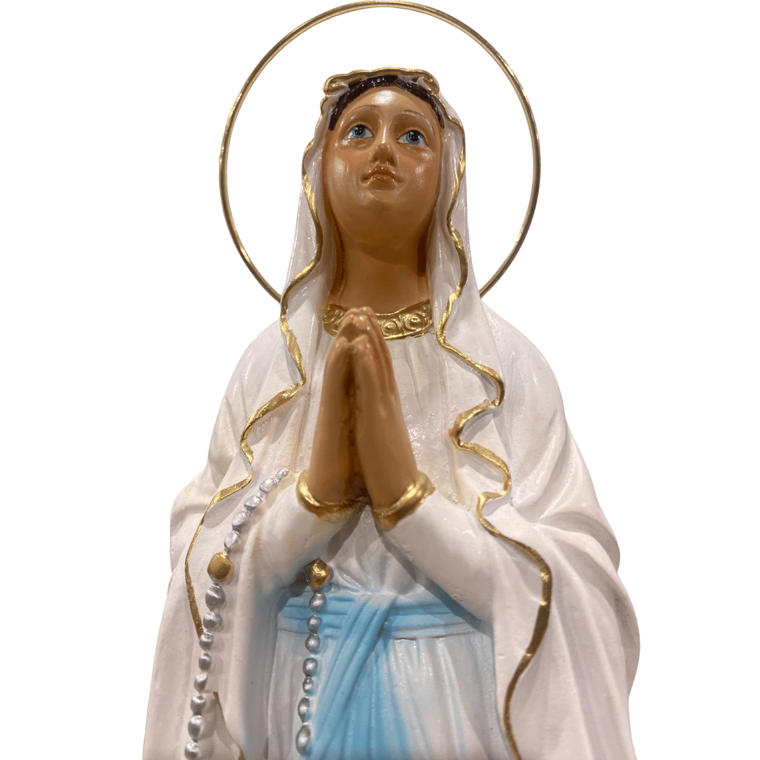 Imagem de Nossa Senhora de Lourdes de Resina 35 cm