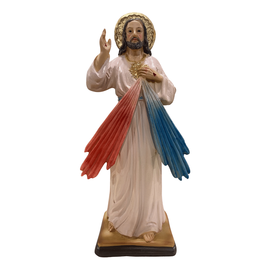 Imagem de Jesus Misericordioso de Resina 21 cm
