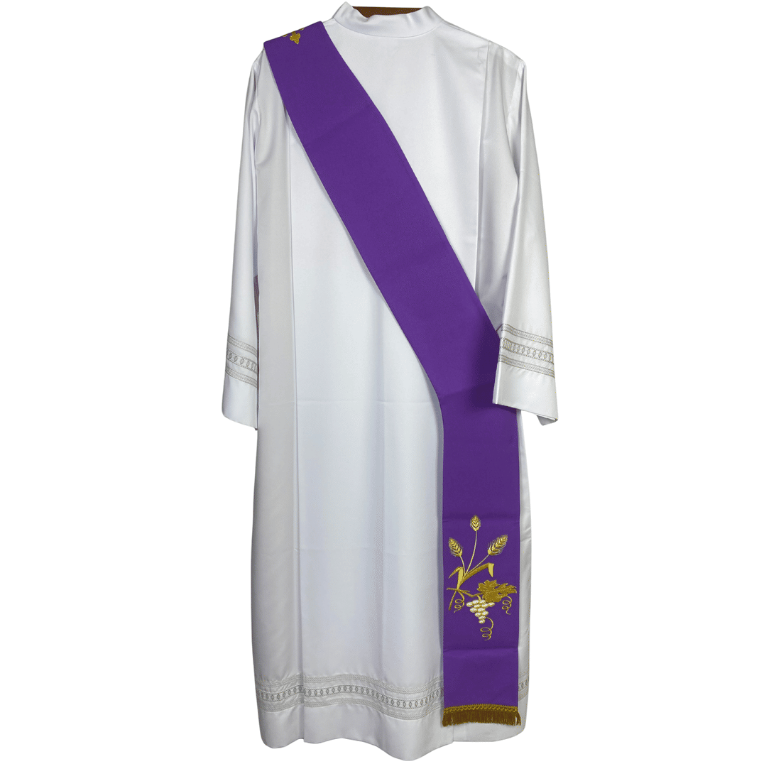Estola Diaconal Bordada Tamanho M