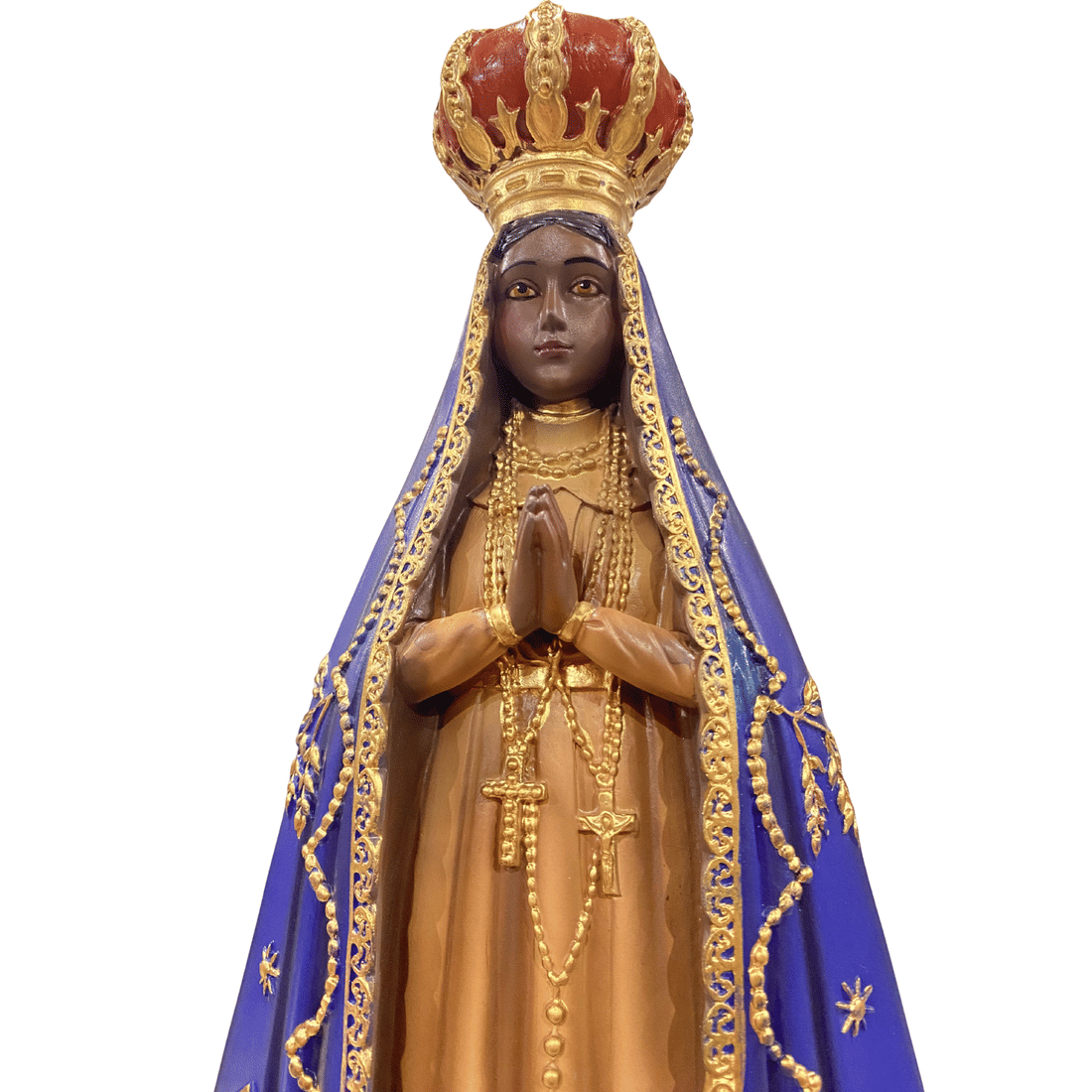 Imagem de Nossa Senhora Aparecida de Resina 37 cm