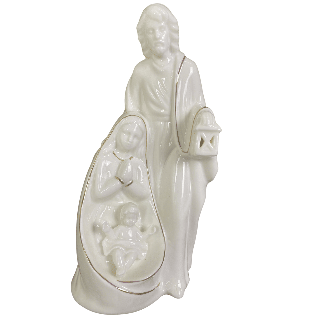 Sagrada Familia Lanterna de Led de Porcelana de 25cm Sagrada Familia Lanterna de Led de Porcelana de 25cm