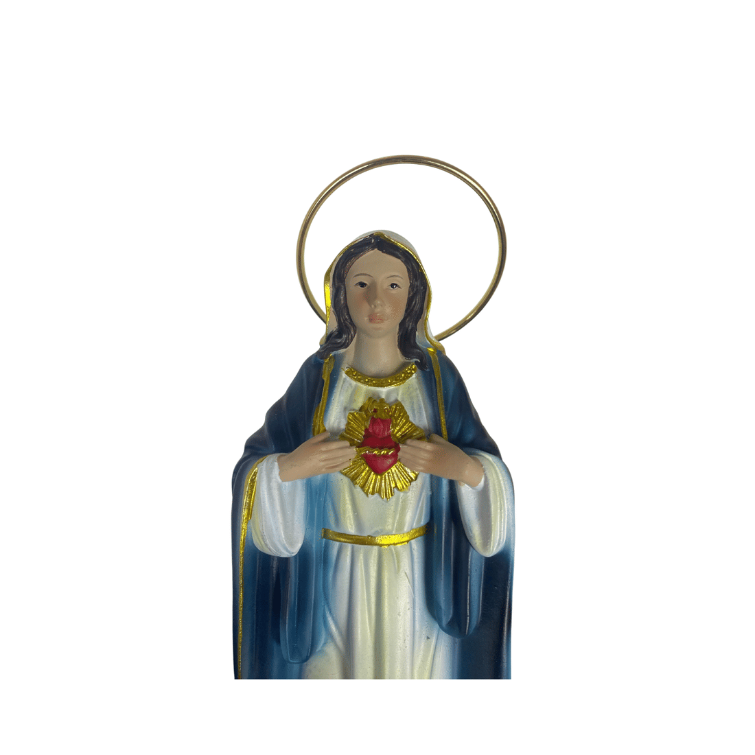 Imagem de Sagrado Coração de Maria de Resina 20cm