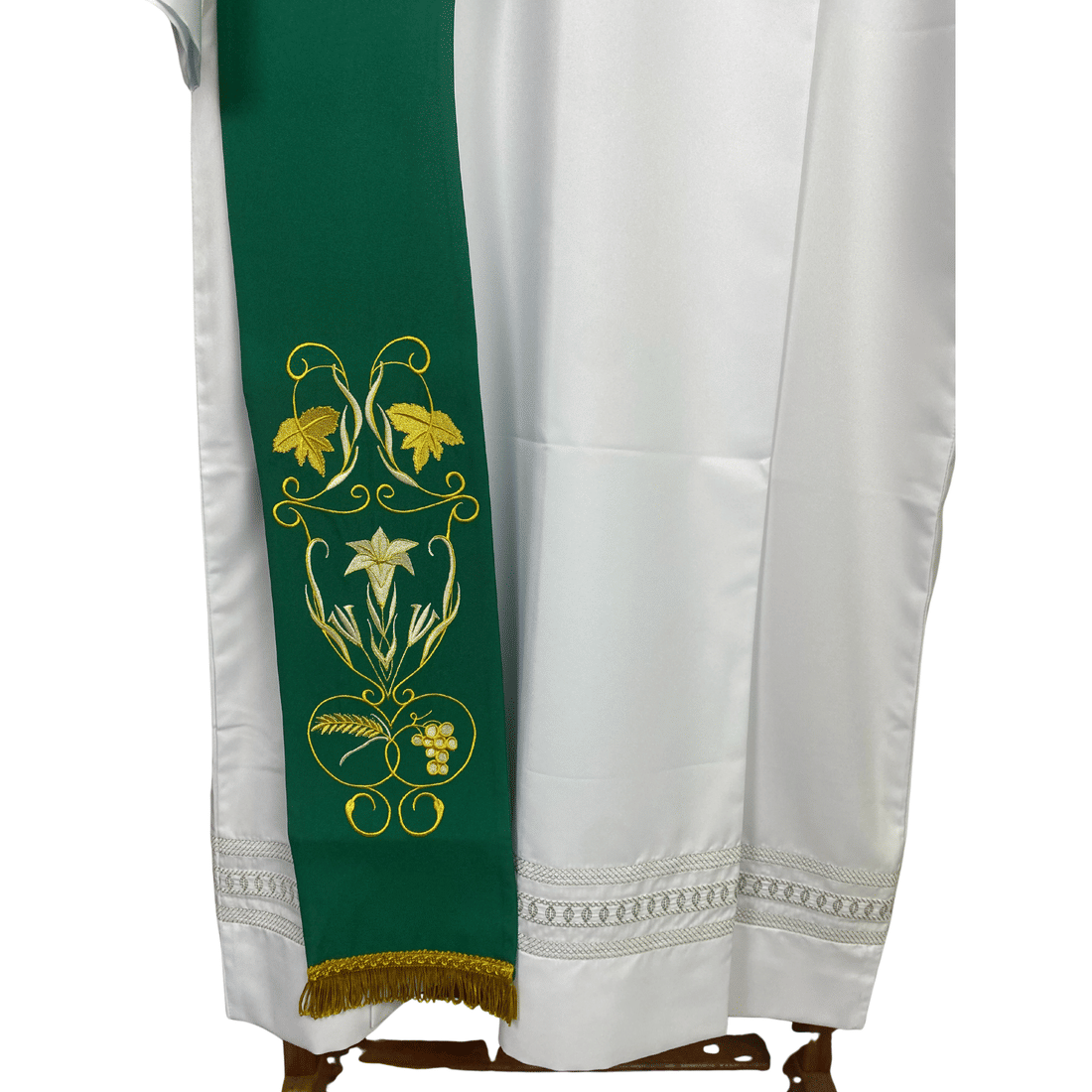 Estola Diaconal Bordada Tamanho M