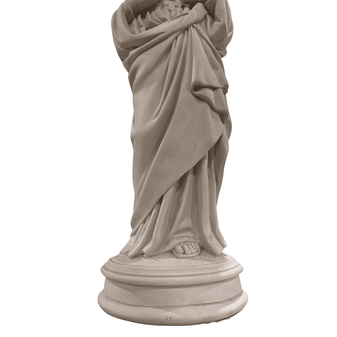 Imagem de Nossa Senhora Imaculado Coração de Maria de Mármore 35 cm