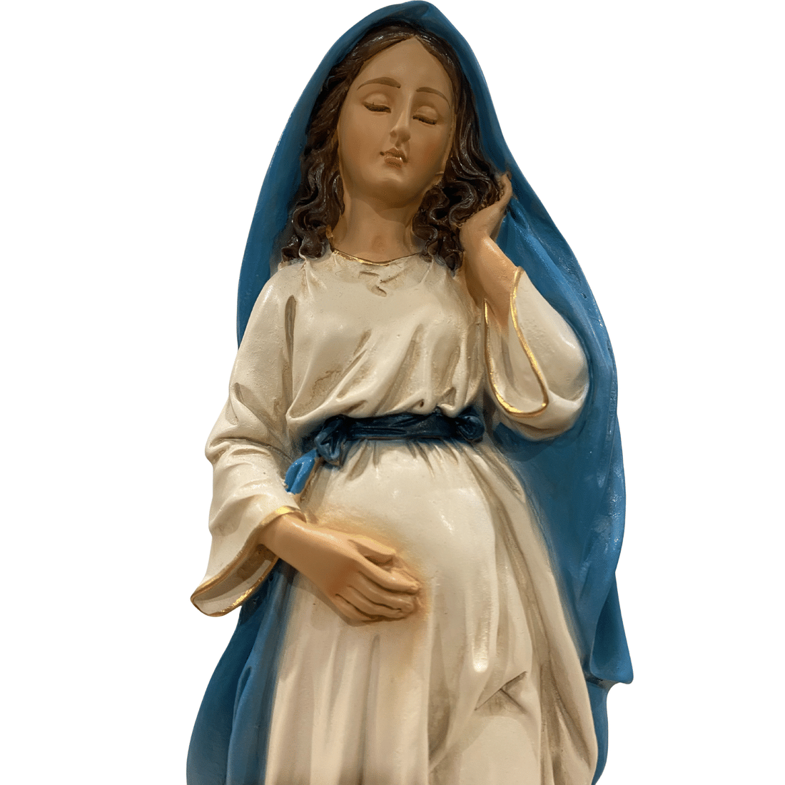 Imagem de Nossa Senhora Grávida de Resina 30 cm