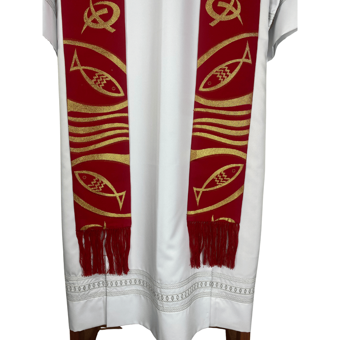 Estola Sacerdotal Bordada Tamanho P