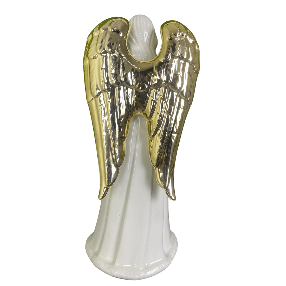 Anjo lendo de Led de Porcelana de 30cm