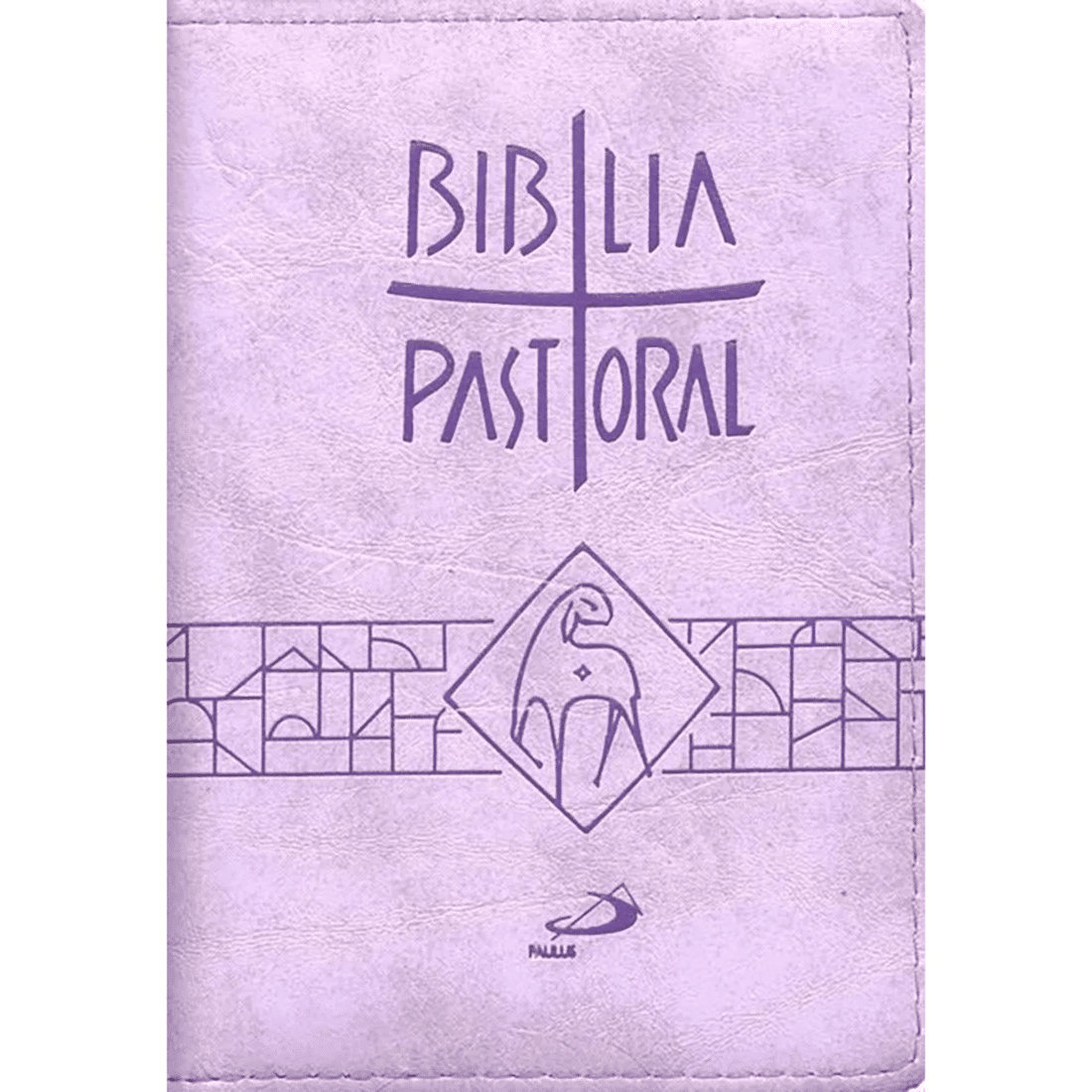 Bíblia Pastoral - Zíper - Média - Roxa