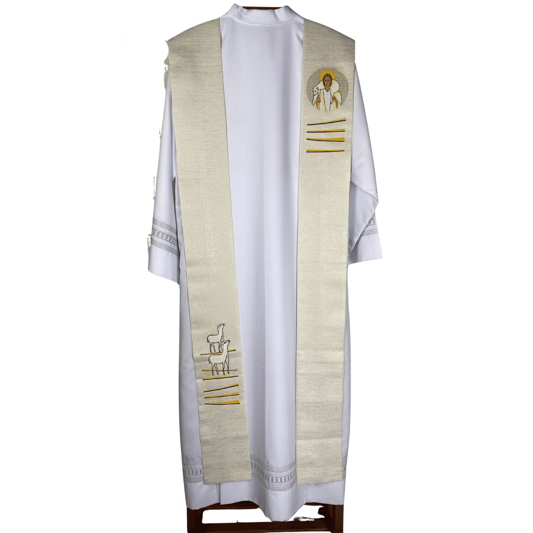 Estola Sacerdotal Bordada Tamanho M