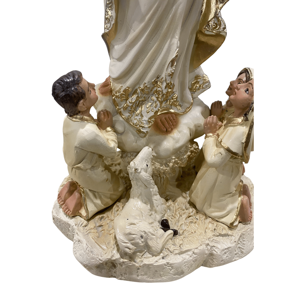 Imagem de Nossa Senhora de Fátima de Resina 33 cm