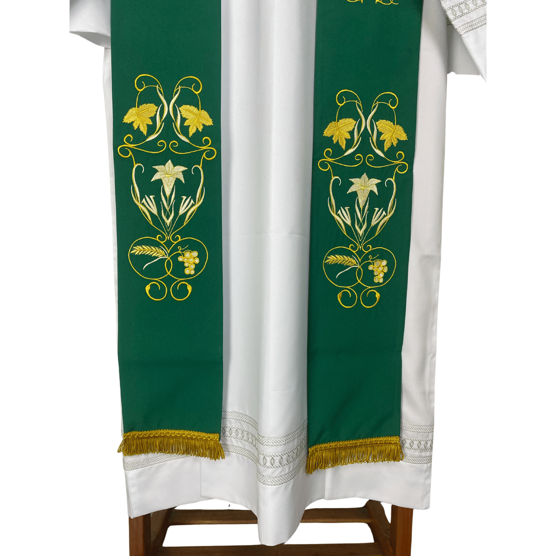 Estola Sacerdotal Bordada Tamanho M