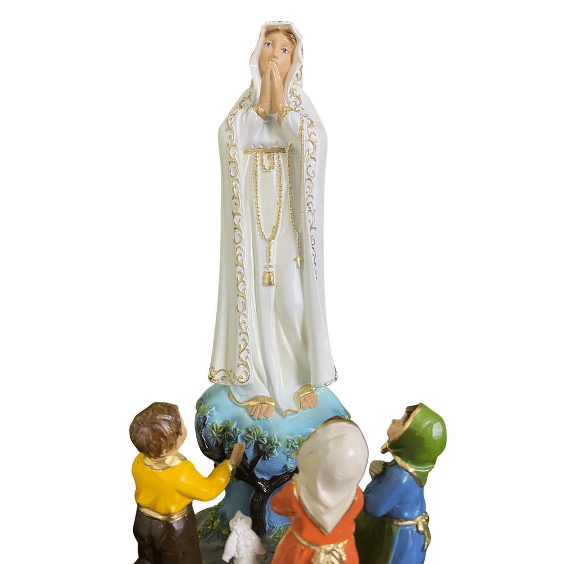Imagem de Nossa Senhora de Fátima de Resina 35 cm