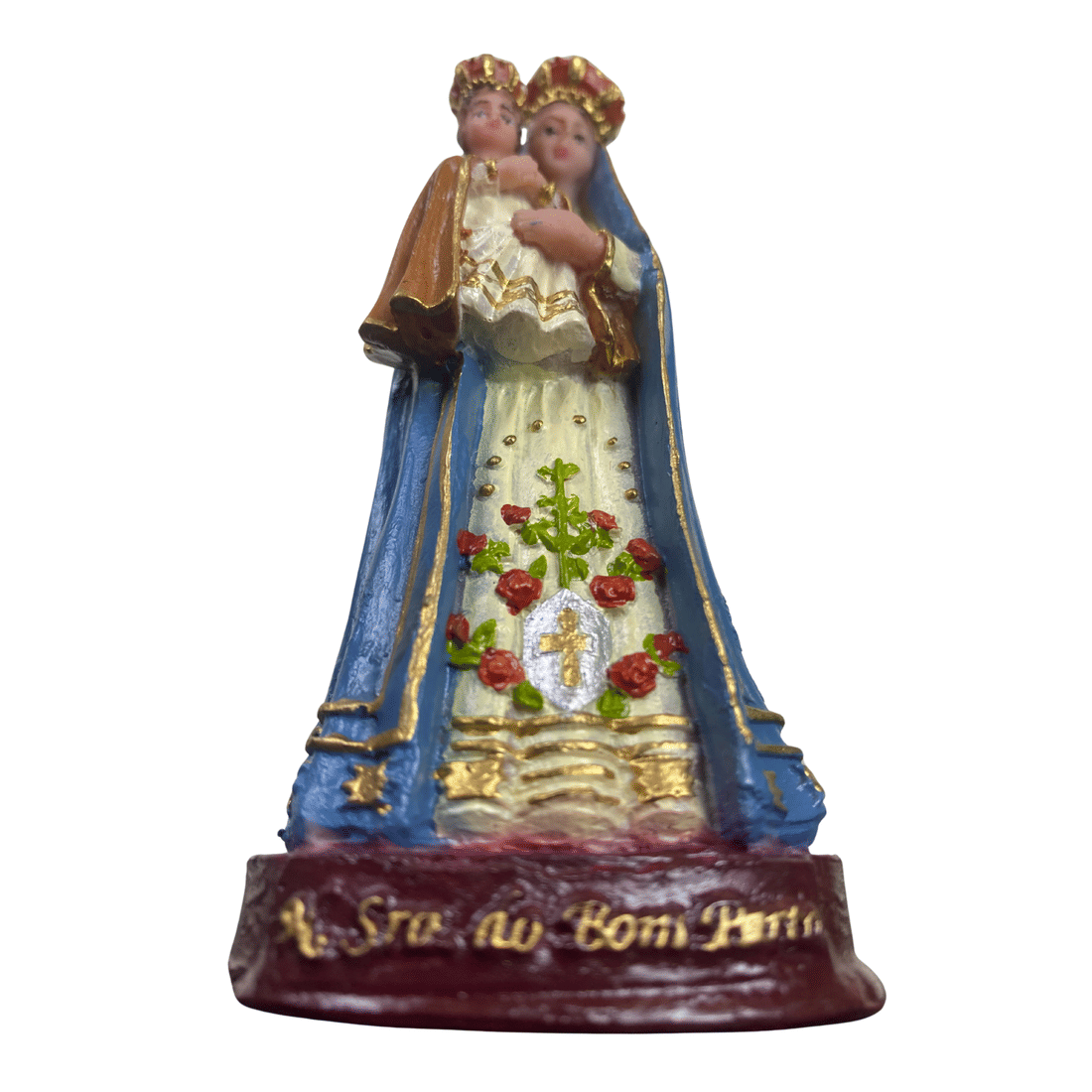 Imagem de Nossa Senhora do Bom Parto de Resina 13cm