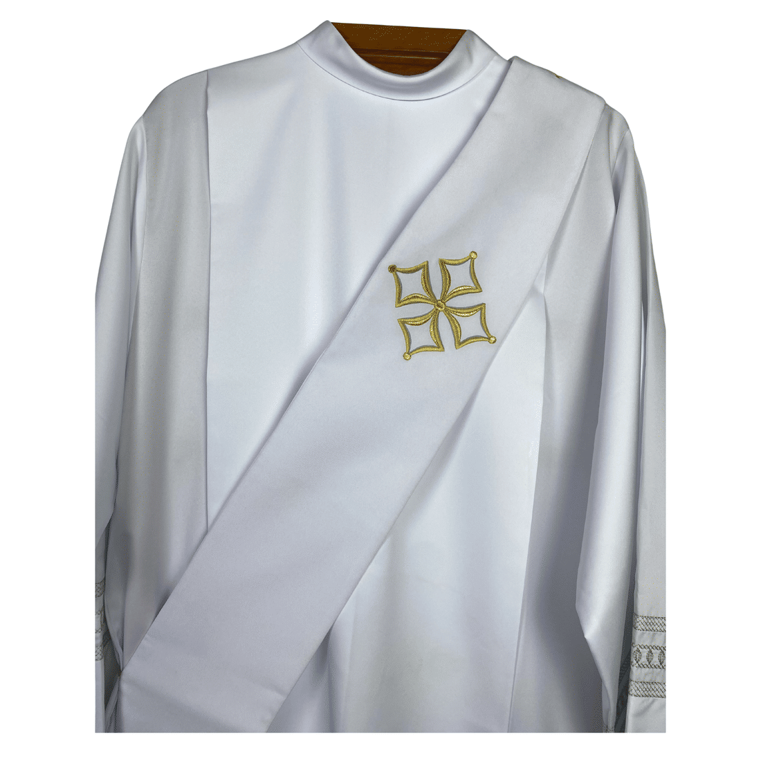 Estola Diaconal Bordada Tamanho M Estola Diaconal Bordada Tamanho M