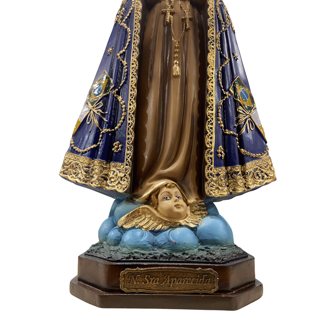 Imagem de Nossa Senhora Aparecida de Resina 37 cm