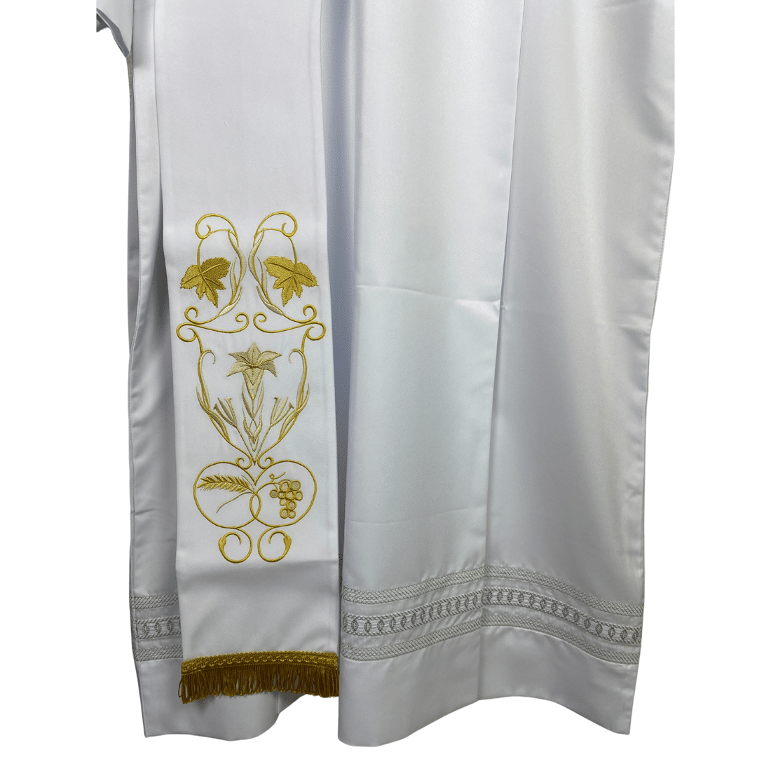 Estola Diaconal Bordada Tamanho M Estola Diaconal Bordada Tamanho M