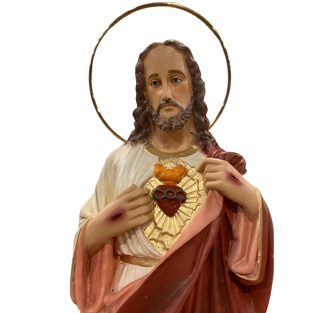 Imagem do Sagrado Coração de Jesus de Resina 37 cm