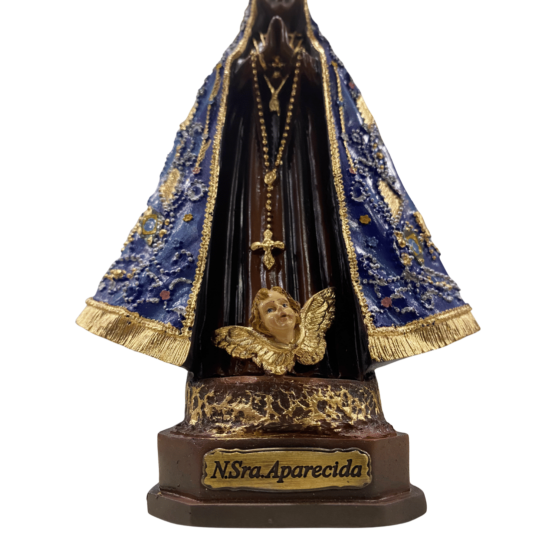 Imagem de Nossa Senhora Aparecida de Resina 23 cm