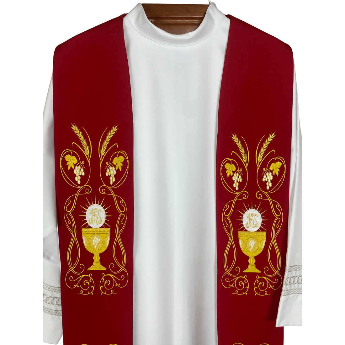 Estola Sacerdotal Bordada Tamanho M