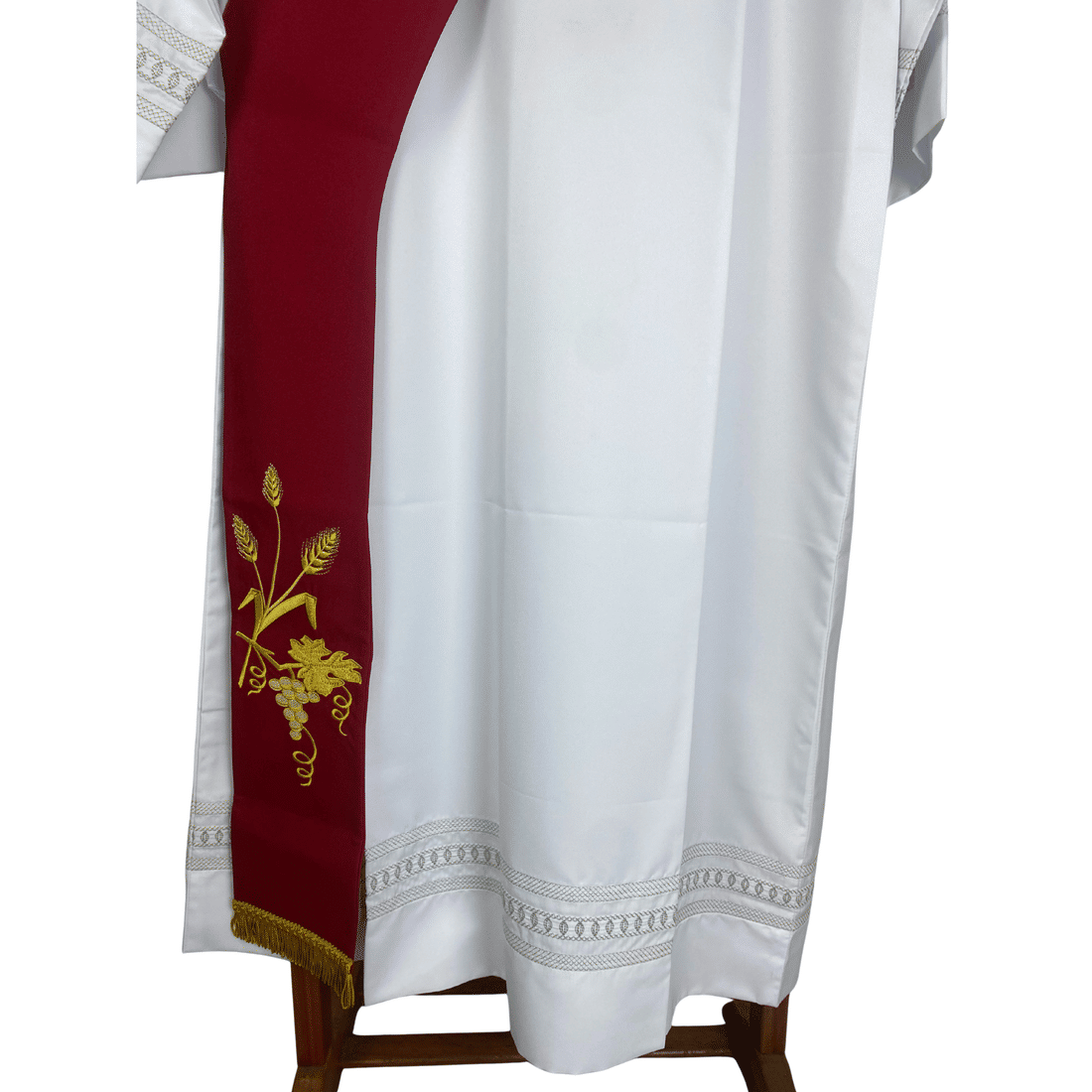 Estola Diaconal Bordada Tamanho M