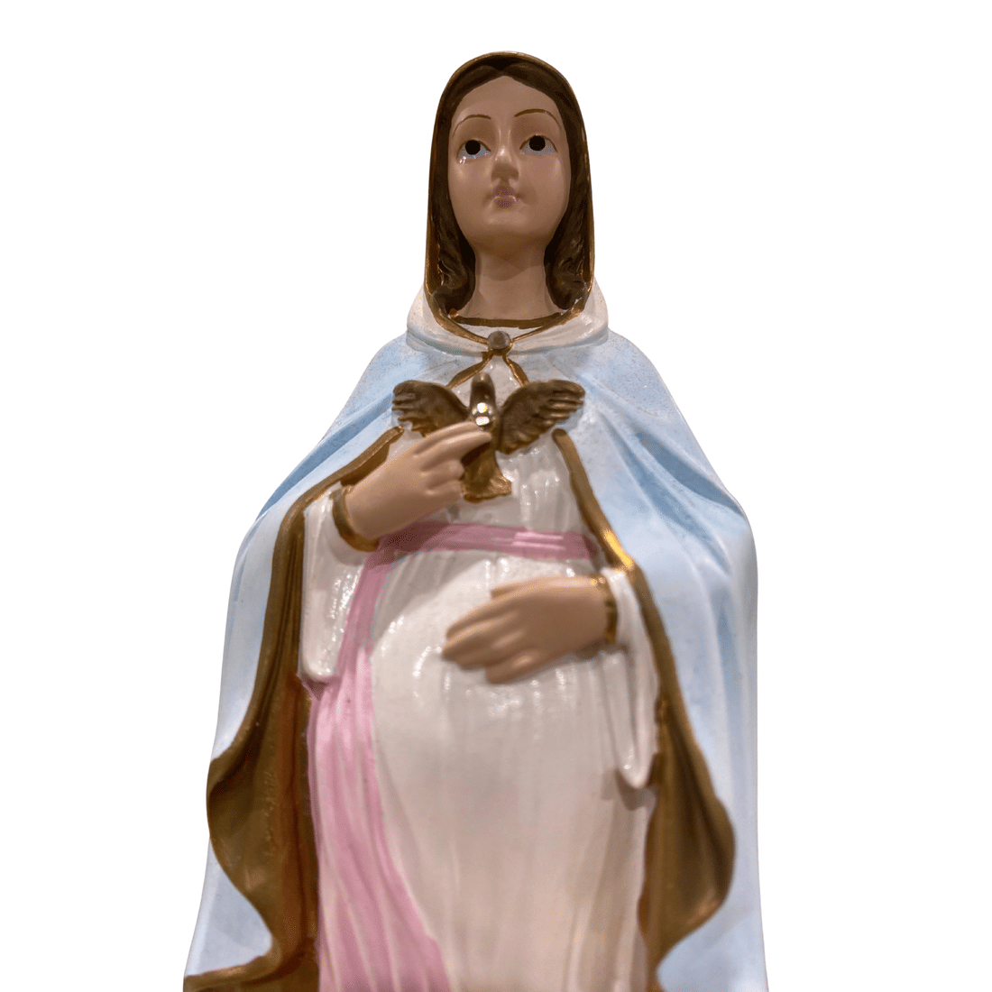 Imagem de Nossa Senhora Grávida de Resina 22 cm