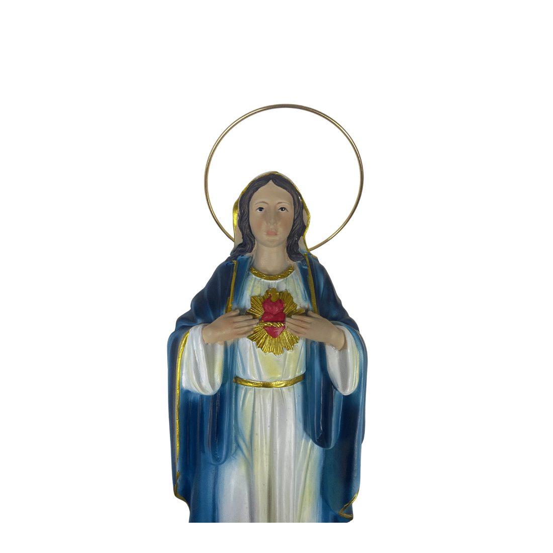 Imagem de Sagrado Coração de Maria de Resina 30cm Imagem de Sagrado Coração de Maria de Resina 30cm