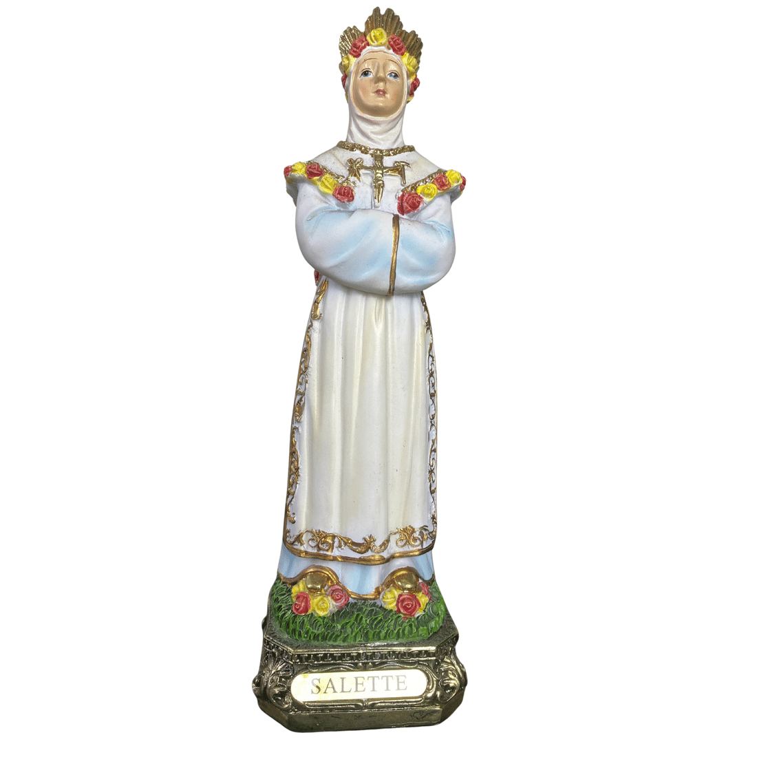 Imagem de Nossa Senhora La Salette de Resina 22 cm