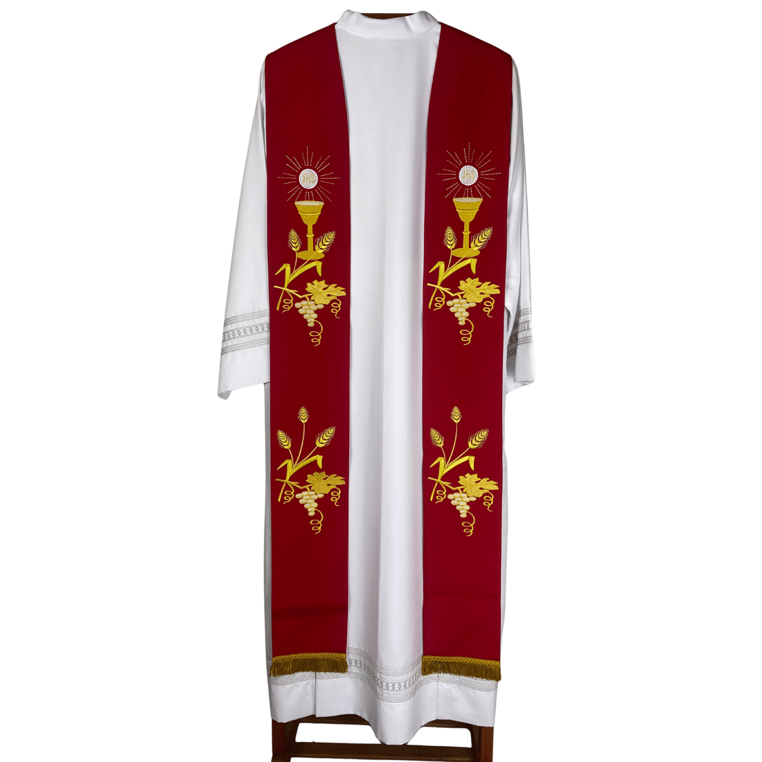 Estola Sacerdotal Bordada Tamanho M